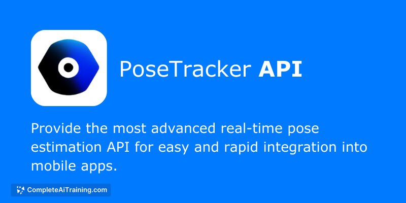 PoseTracker API, screenshot 3