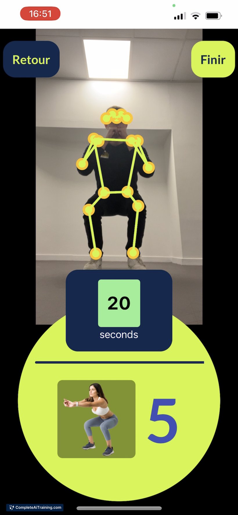 PoseTracker API, screenshot 4