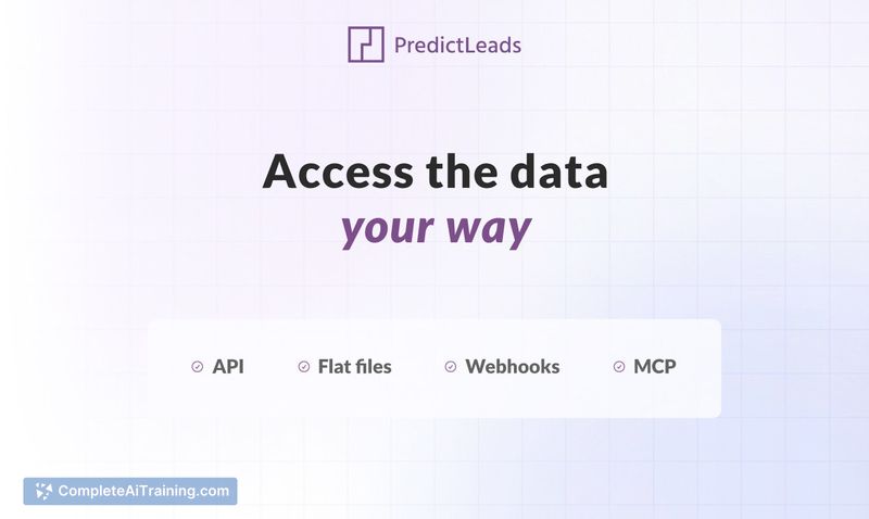 PredictLeads Technographics Dataset, screenshot 2