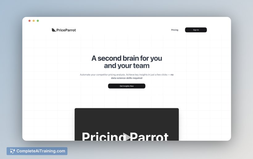 PriceParrot, screenshot 3