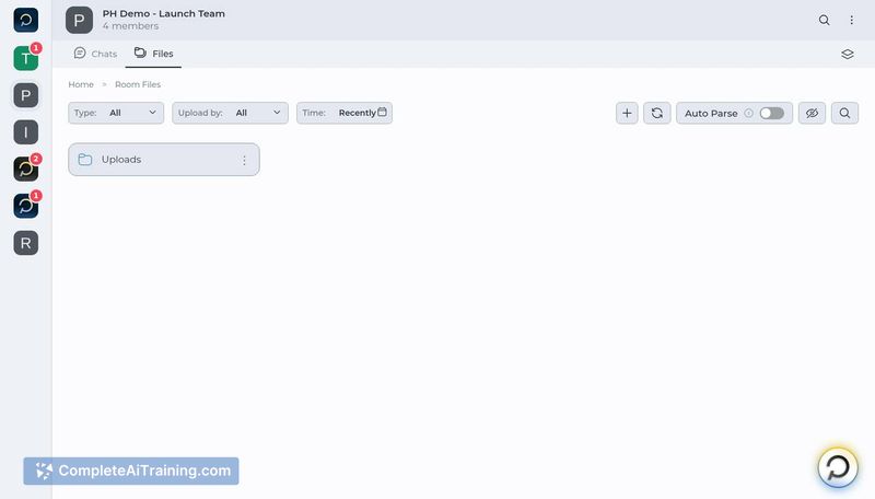 PrivOS, screenshot 2