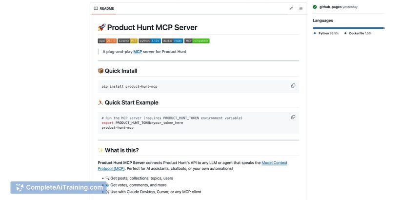Product Hunt MCP