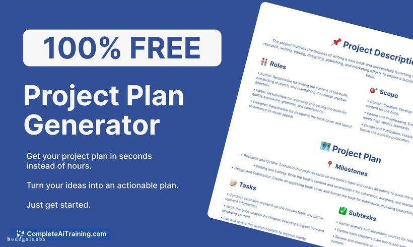 Project Plan Generator