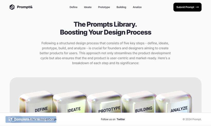 Prompt&, screenshot 2