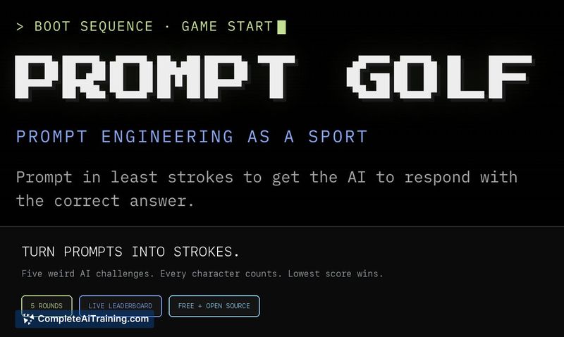 Prompt Golf