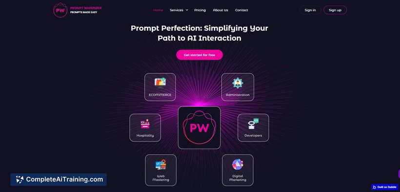 Prompt Whisperer, screenshot 2