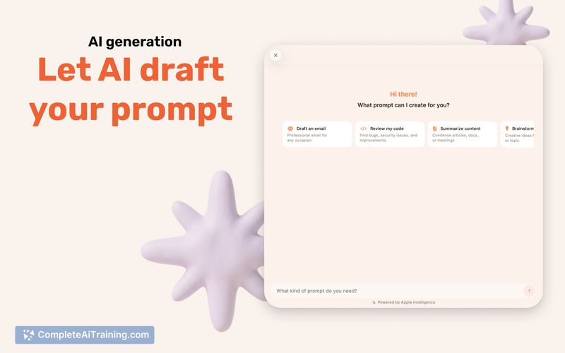 PromptPaste, screenshot 2