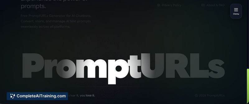 PromptURLs, screenshot 2