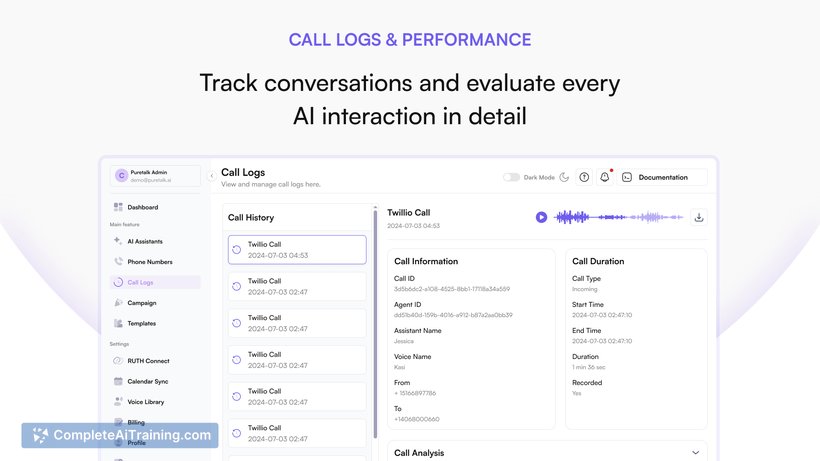 PureTalk.ai, screenshot 4
