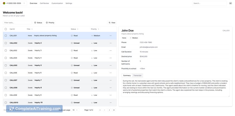 Qlient, screenshot 2