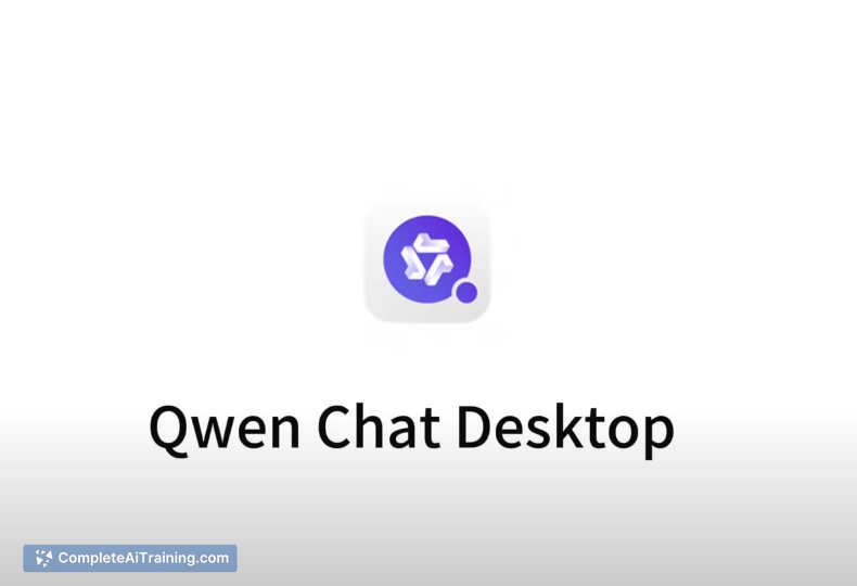 Qwen Chat for Desktop, screenshot 3