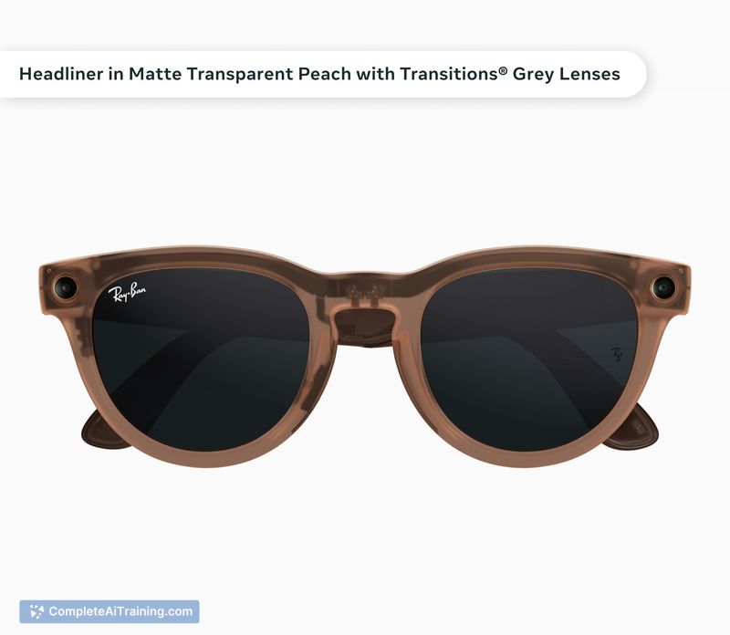 Ray-Ban Meta G2 Blayzer & Scriber Optics, screenshot 5