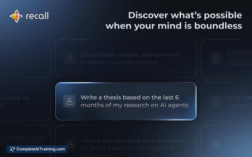 Recall, screenshot 3