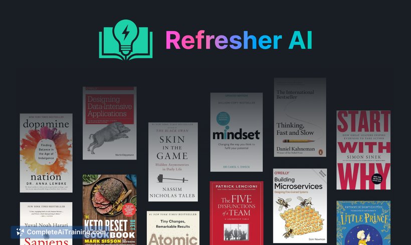Refresher AI, screenshot 3
