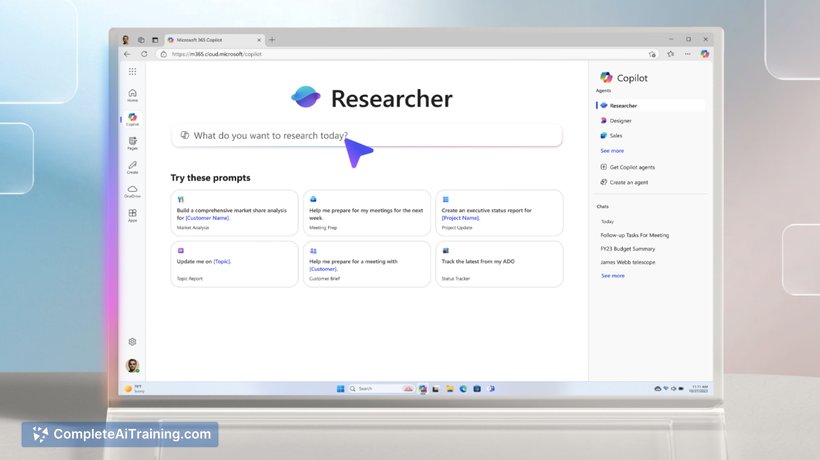 Researcher & Analyst in M365 Copilot