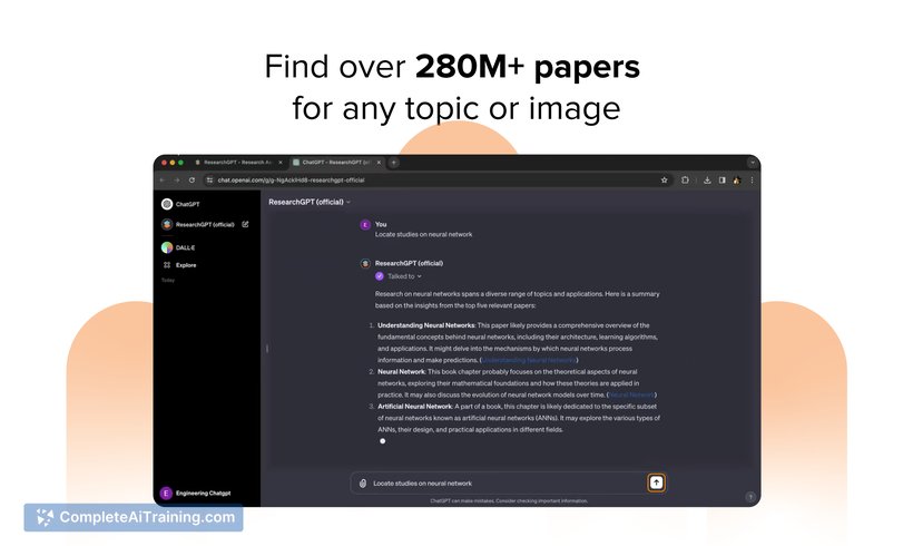 ResearchGPT, screenshot 3
