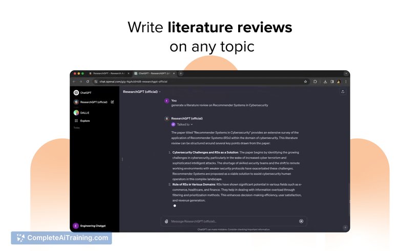 ResearchGPT, screenshot 4
