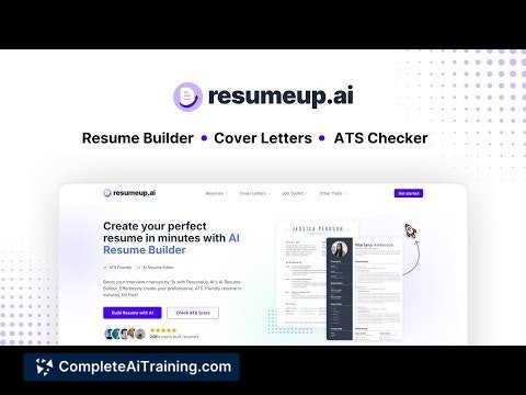 ResumeUp.AI, screenshot 2