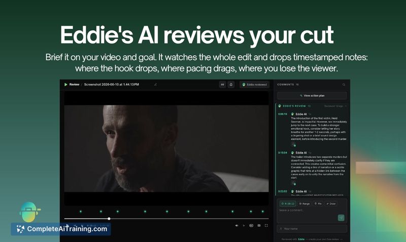 Review by Eddie AI, screenshot 4