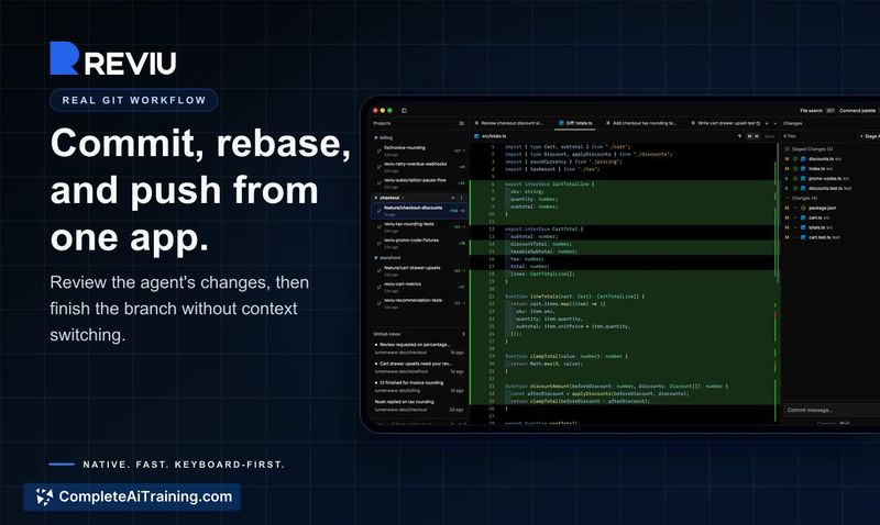 Reviu, screenshot 3