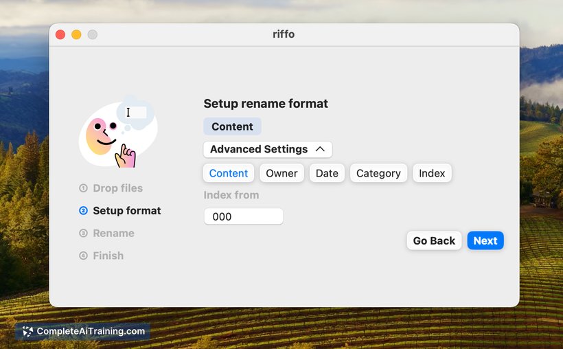 Riffo, screenshot 3