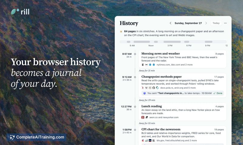 Rill Browser, screenshot 5