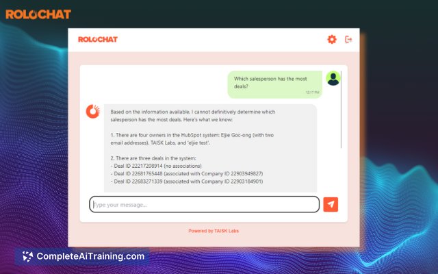 RoloChat, screenshot 3