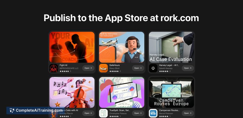Rork App, screenshot 2