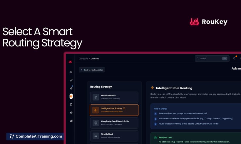 RouKey, screenshot 2