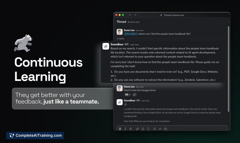 Runbear, screenshot 2