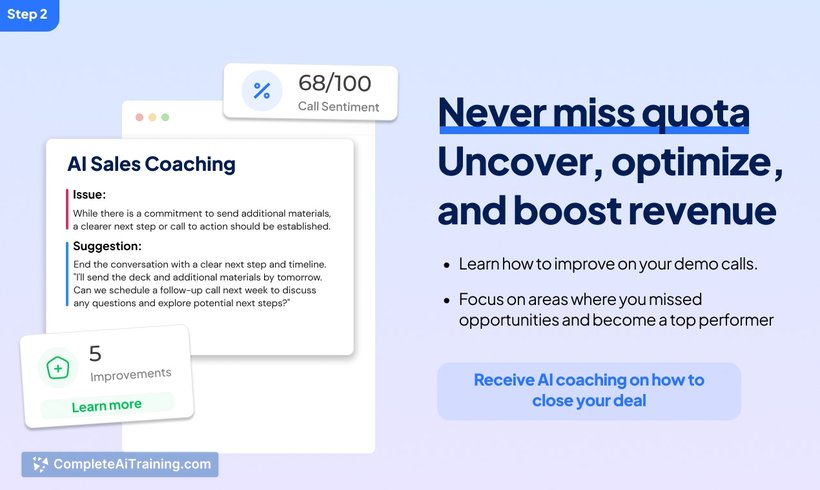 Salesify, screenshot 2