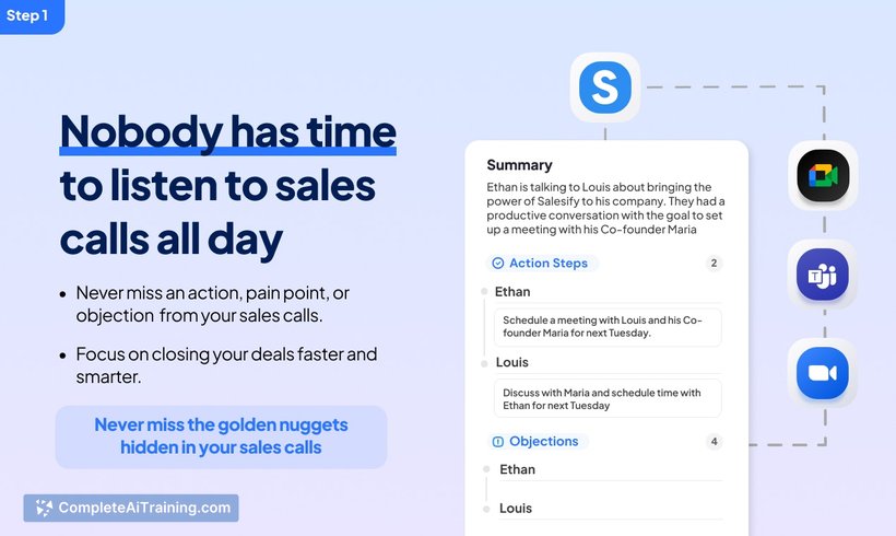Salesify, screenshot 3
