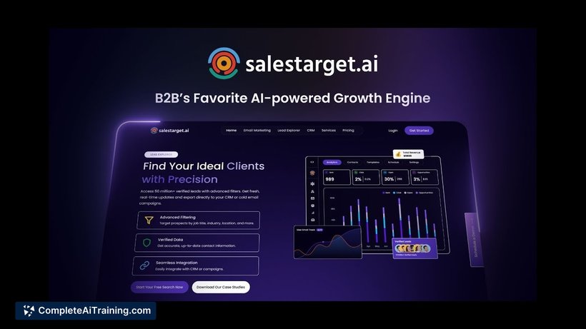 SalesTarget.ai, screenshot 4