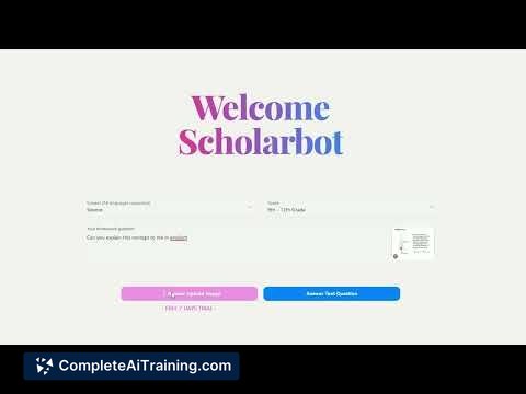 Scholarbot AI, screenshot 3