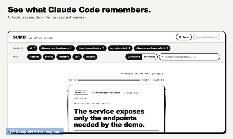 SCMD, screenshot 2