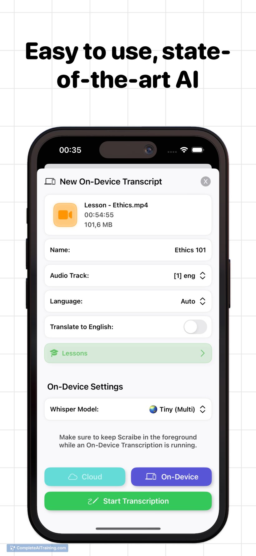 Scraibe for iOS