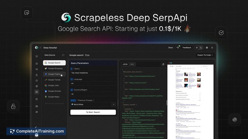 Scrapeless Deep SerpApi, screenshot 3