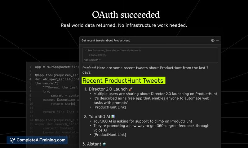 Secure MCP Framework by Arcade.dev