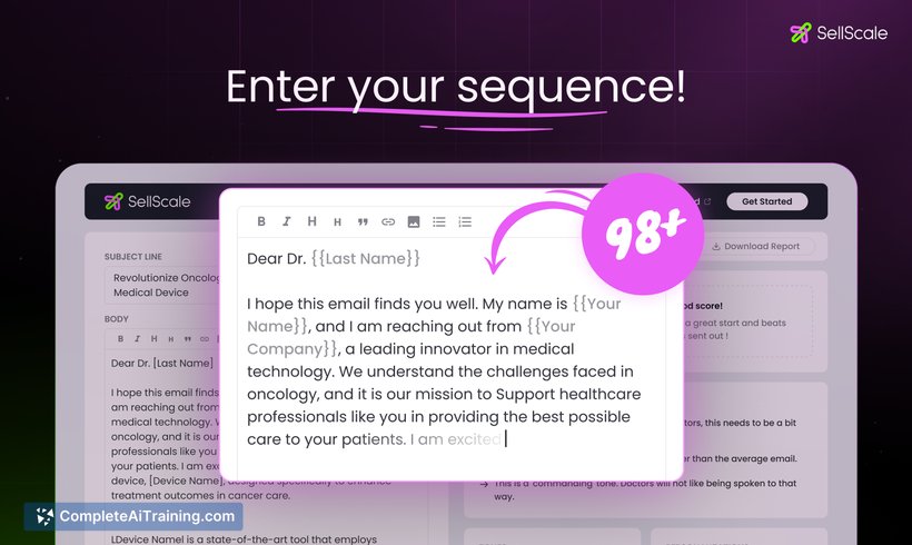 SellScale Email Grader