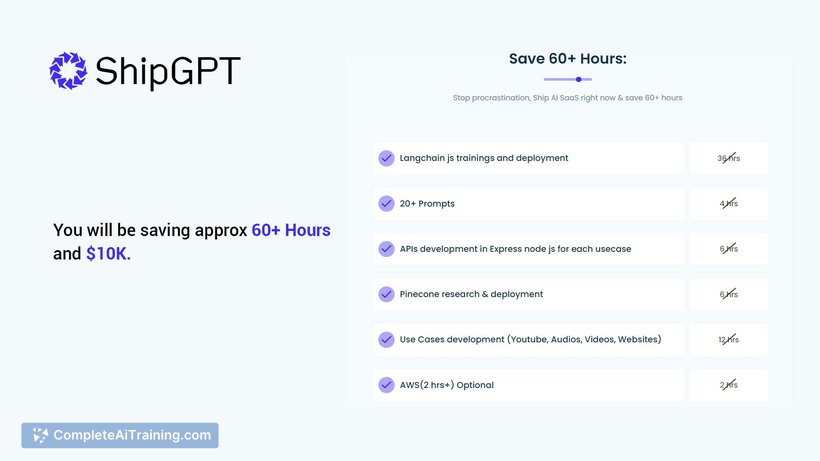 ShipGPT AI, screenshot 2