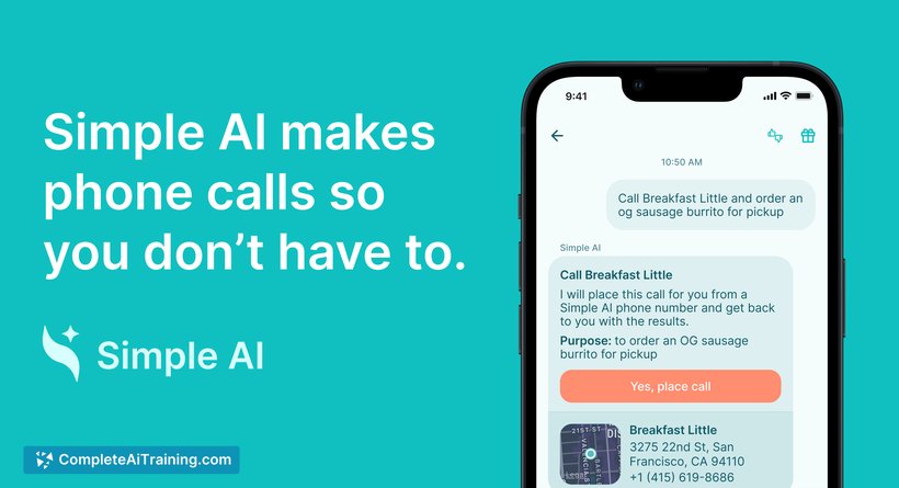 Simple AI Phone Assistant