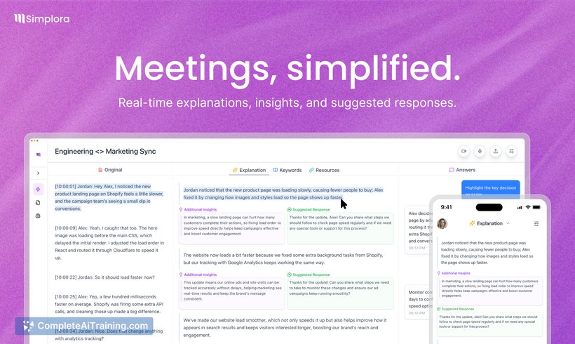 Simplora, screenshot 3