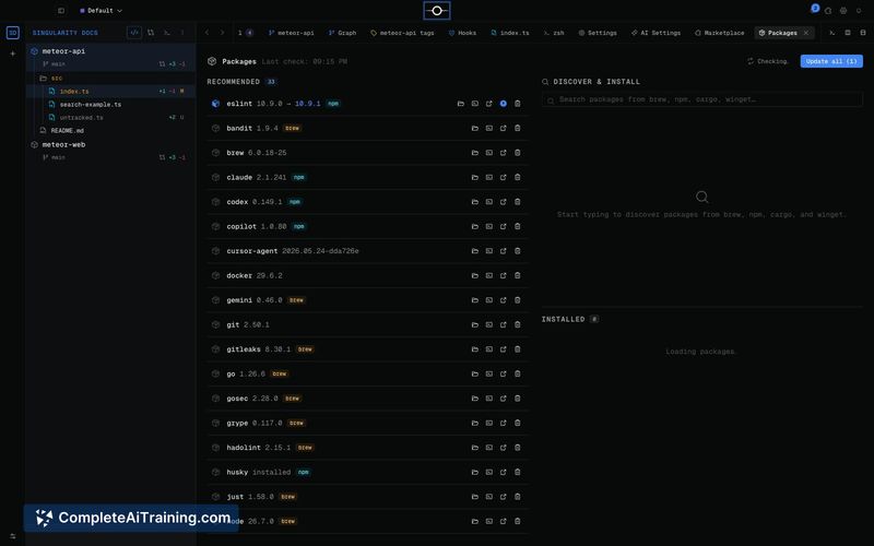 Singularity, screenshot 1