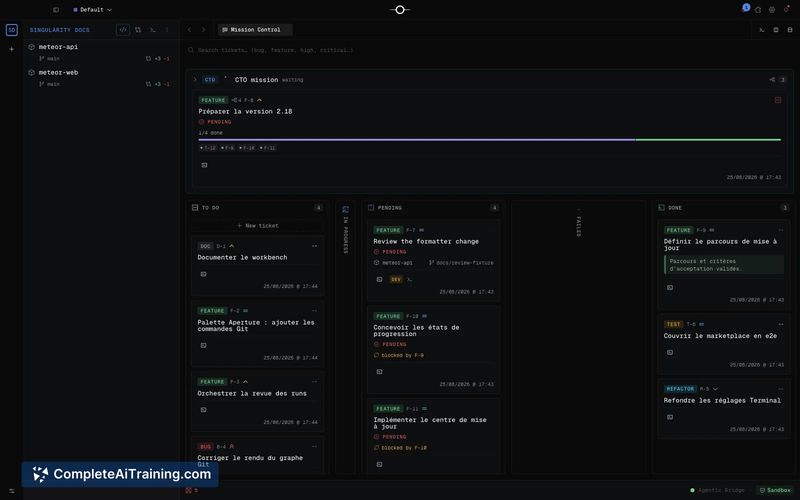 Singularity, screenshot 2