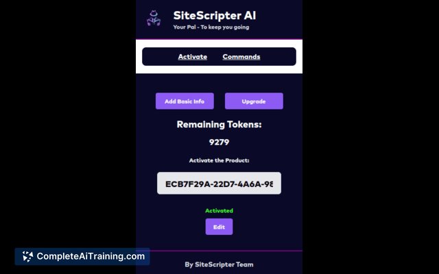 Sitescripter AI