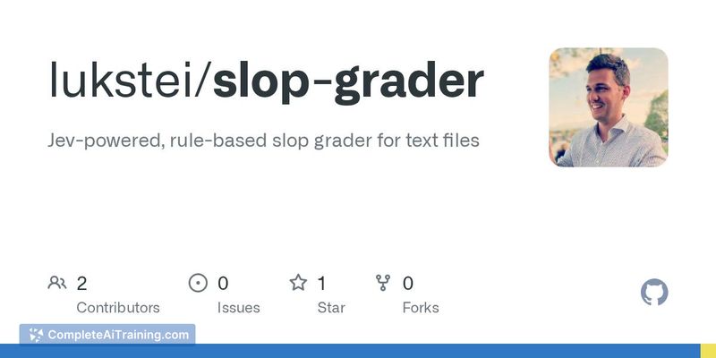 slop-grader, screenshot 2
