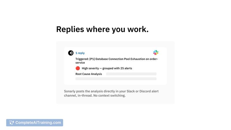 Sonarly, screenshot 4