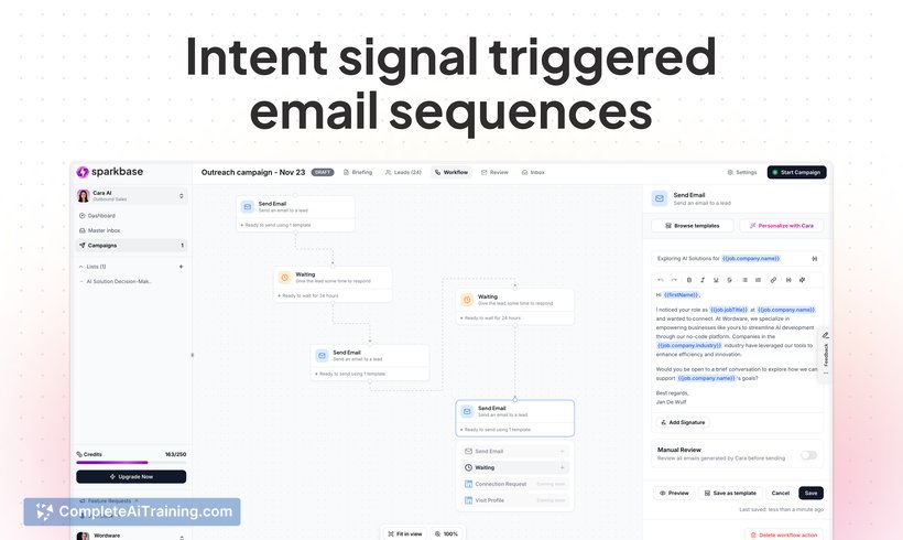 Sparkbase, screenshot 4