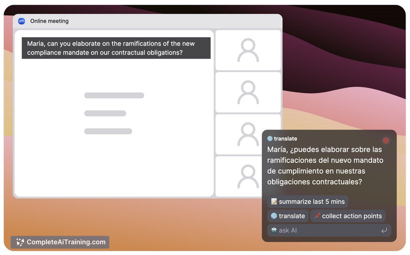 SpeakHints, screenshot 2