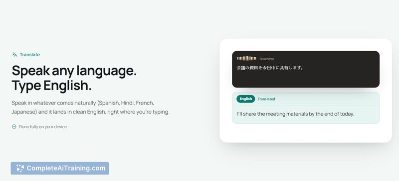 SpeakoFlow, screenshot 3